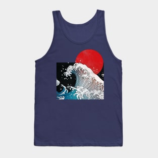 Hokusai Kaiju - Vintage Version Tank Top